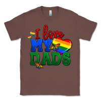 Chestnut I love my dads Classic Tee - FaDigitalArtStudio