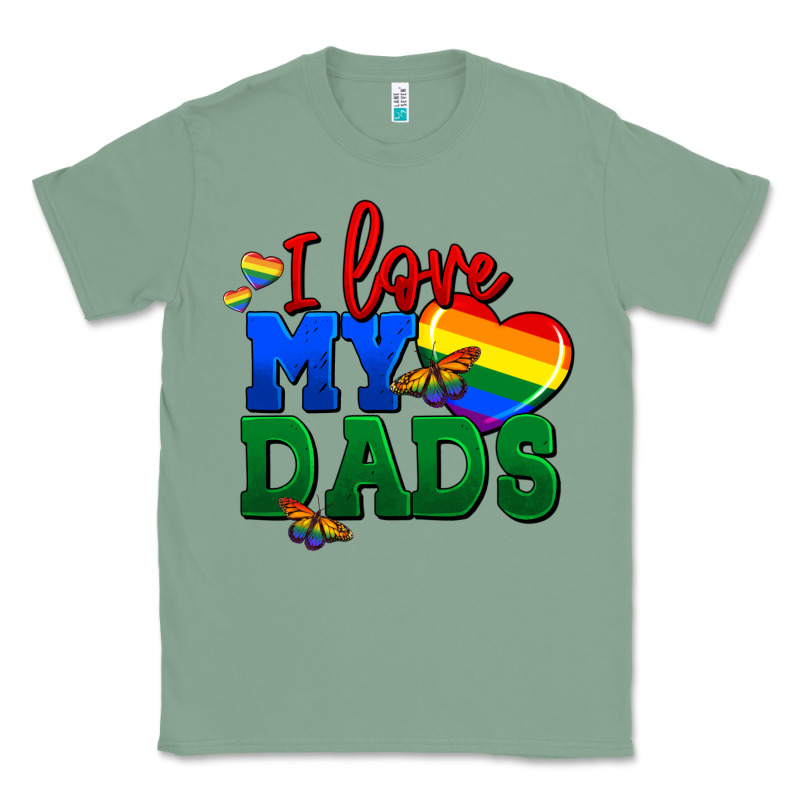 I Love My Dads Classic Tee by FaDigitalArtStudio | Teevron