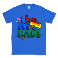 True Royal I love my dads Classic Tee - FaDigitalArtStudio