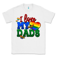 White I love my dads Classic Tee - FaDigitalArtStudio