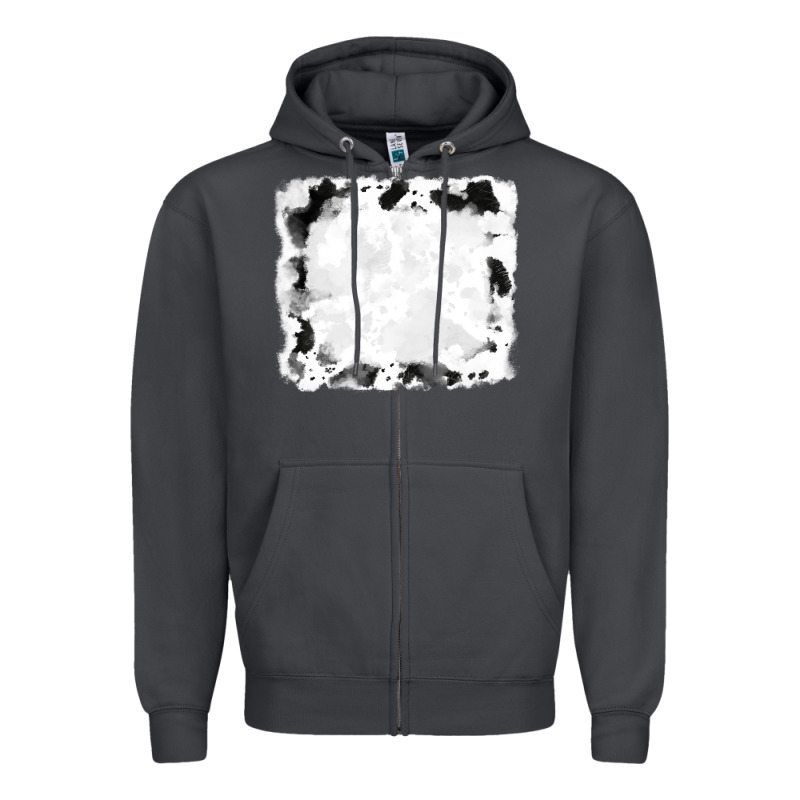 Cowhide Frames Background Zipper Hoodie by RanaPortraitStore | Teevron