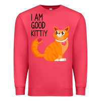 Cardinal I Am Good Kittiy Premium Sweatshirt - Bettercallsaul