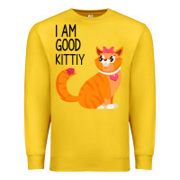 Lemon I Am Good Kittiy Premium Sweatshirt - Bettercallsaul