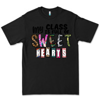 Black my class ısfull of sweet hearts Premium Tee - CowhideDigitalArt