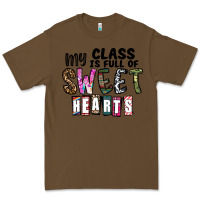 Cacao my class ısfull of sweet hearts Premium Tee - CowhideDigitalArt