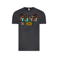 Vintage Black blessed nana Vintage Tee - CowhideDigitalArt