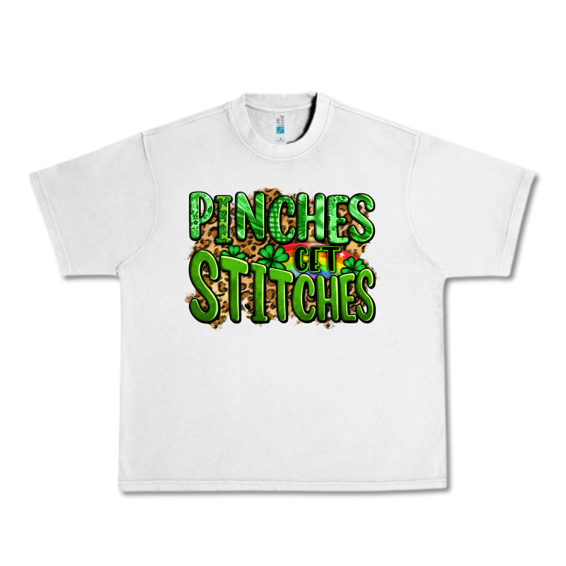Pinches Get Stitches St Patricks Urban Heavy Tee by LillyAllenDesigns | Teevron