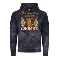 Cloud Black thanksgiving with my  gnomies Vintage Hoodie - BarkalooDesign