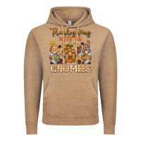 Vintage Coffee thanksgiving with my  gnomies Vintage Hoodie - BarkalooDesign