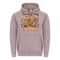 Vintage Zinc thanksgiving with my  gnomies Vintage Hoodie - BarkalooDesign