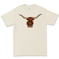 Bone texas longhorn illustration Premium Tee - CowhideDigitalArt