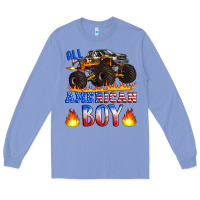 Colony Blue all american boy monster truck Long Sleeve Tee - Artiststas