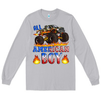 Moon Dust all american boy monster truck Long Sleeve Tee - Artiststas