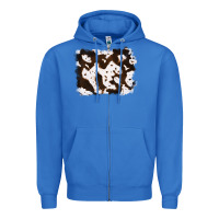 True Royal cowhide Zipper Hoodie - RanaPortraitStore