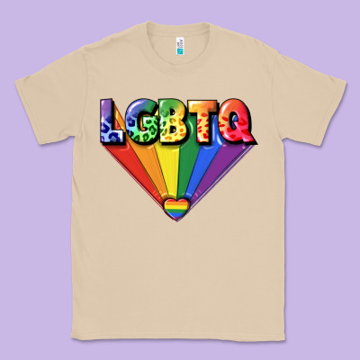 Lgbtq Pride Classic Tee Designed By Fadigitalartstudio