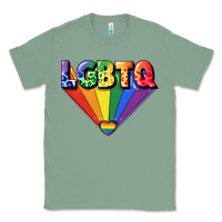 Sage lgbtq pride Classic Tee - FaDigitalArtStudio