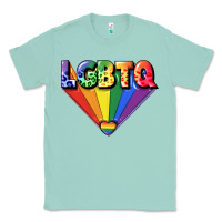 Seafoam lgbtq pride Classic Tee - FaDigitalArtStudio