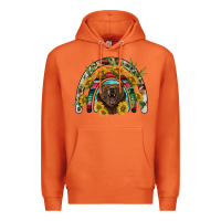 Carrot bear rainbow Premium Hoodie - BarkalooDesign