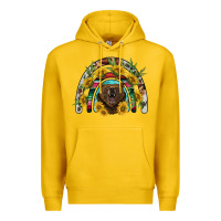 Lemon bear rainbow Premium Hoodie - BarkalooDesign