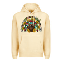 Pina Colada bear rainbow Premium Hoodie - BarkalooDesign