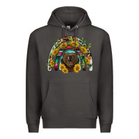 Smoke bear rainbow Premium Hoodie - BarkalooDesign