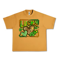 Peanut Butter lucky st patricks day hearts Urban Heavy Tee - LillyAllenDesigns