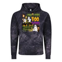Cloud Black too cute too spook Vintage Hoodie - BarkalooDesign
