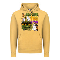 Vintage Mustard too cute too spook Vintage Hoodie - BarkalooDesign