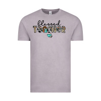 Vintage Zinc blessed teacher Vintage Tee - CowhideDigitalArt
