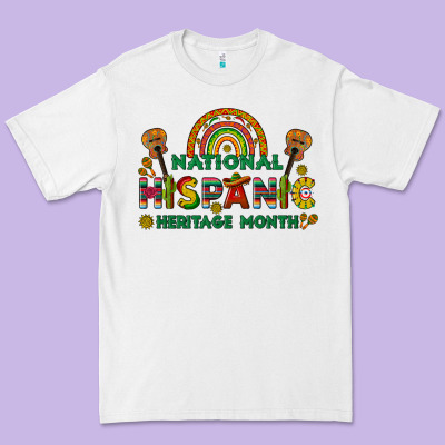 National Hispanic Heritage Month Premium Tee Designed By Bundleandbundleshop