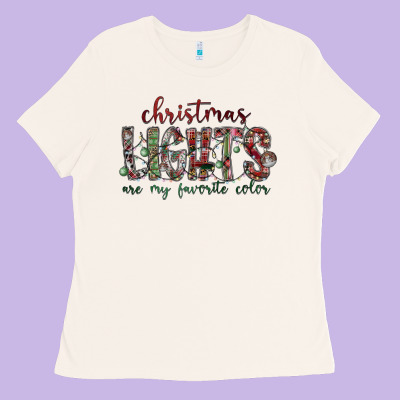 Dreaming Wine Christmas Ladies Tee Designed By Sublimationcraftshop