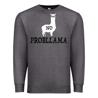 Charcoal Heather No Problama Premium Sweatshirt - Bettercallsaul