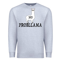 Heather Grey No Problama Premium Sweatshirt - Bettercallsaul