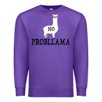 Purple No Problama Premium Sweatshirt - Bettercallsaul