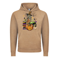 Vintage Coffee halloween owl Vintage Hoodie - BarkalooDesign