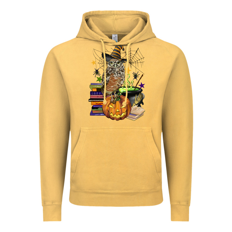 Halloween Owl Vintage Hoodie by BarkalooDesign | Teevron