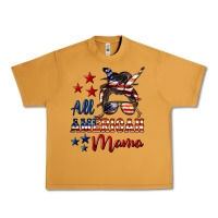 Peanut Butter All American Mama Mother's Day Urban Heavy Tee - LillyAllenDesigns