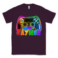 Plum Gaymer Classic Tee - FaDigitalArtStudio