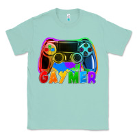 Seafoam Gaymer Classic Tee - FaDigitalArtStudio