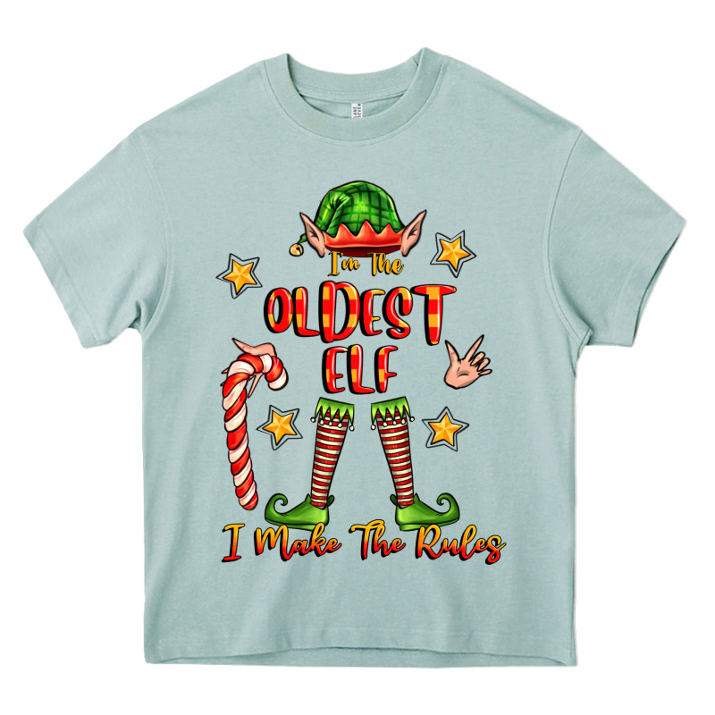 Im The Oldest Elf I Make The Rules Heavy Core Tee by FaDigitalArtStudio | Teevron