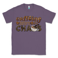 Lavender caffeine before chaos Classic Tee - BarkalooDesign