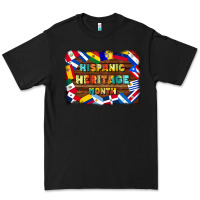 Black hispanic heritage flags Premium Tee - BundleAndBundleShop