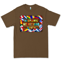 Cacao hispanic heritage flags Premium Tee - BundleAndBundleShop