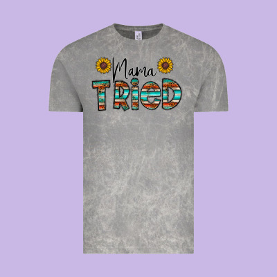 Mama Tried Vintage Tee Designed By Cowhidedigitalart