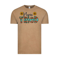 Vintage Coffee mama tried Vintage Tee - CowhideDigitalArt