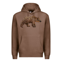 Chestnut bear Premium Hoodie - BarkalooDesign