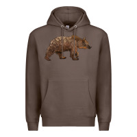 Coffee bear Premium Hoodie - BarkalooDesign