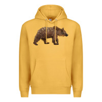 Mustard bear Premium Hoodie - BarkalooDesign
