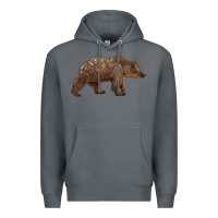 Rock bear Premium Hoodie - BarkalooDesign