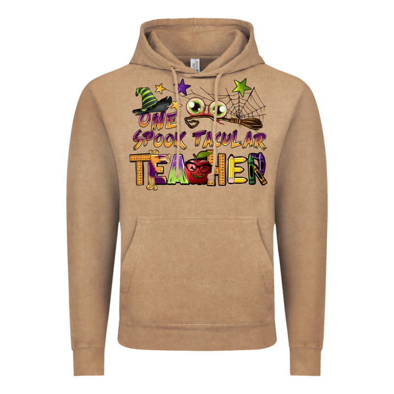 One Spook Tacular Teacher Vintage Hoodie by BarkalooDesign | Teevron